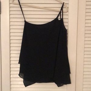 Asymmetrical black top